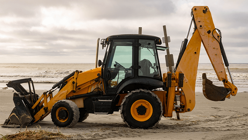 Backhoe - Top 10 Heavy Construction Equipment In the Rental Economy