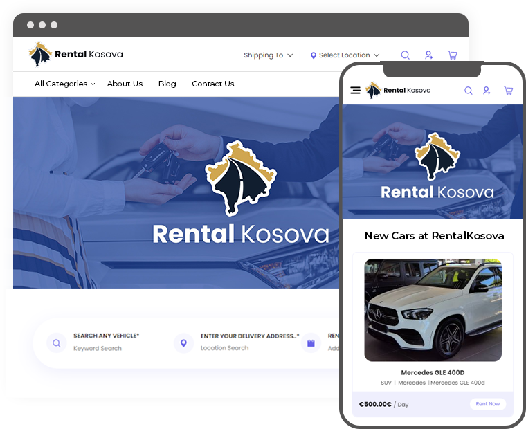 Rental Kosava - Exotic Cars Marketplace