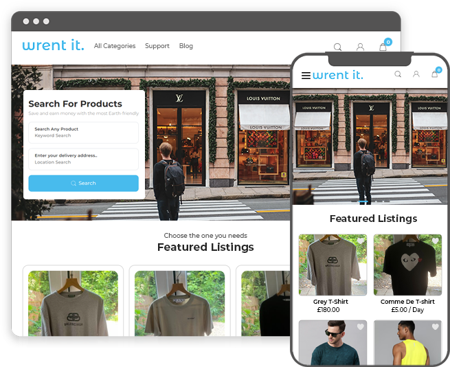 Wrent-it - Equipment rental marketplace