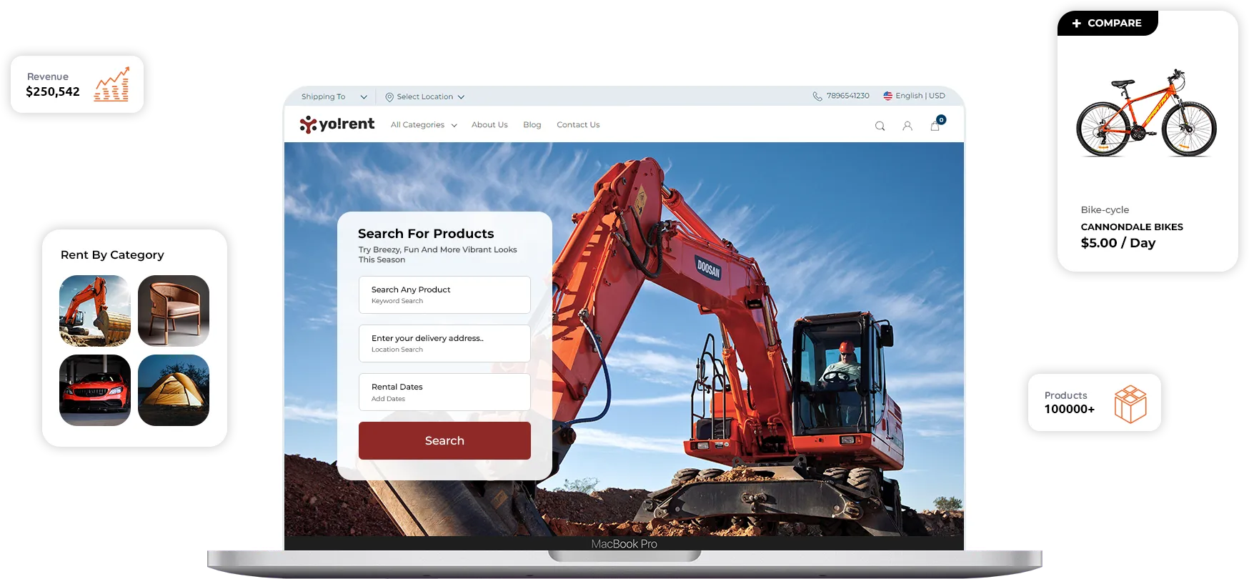 YoRent - Rental Software To Start Your Rental Marketplace