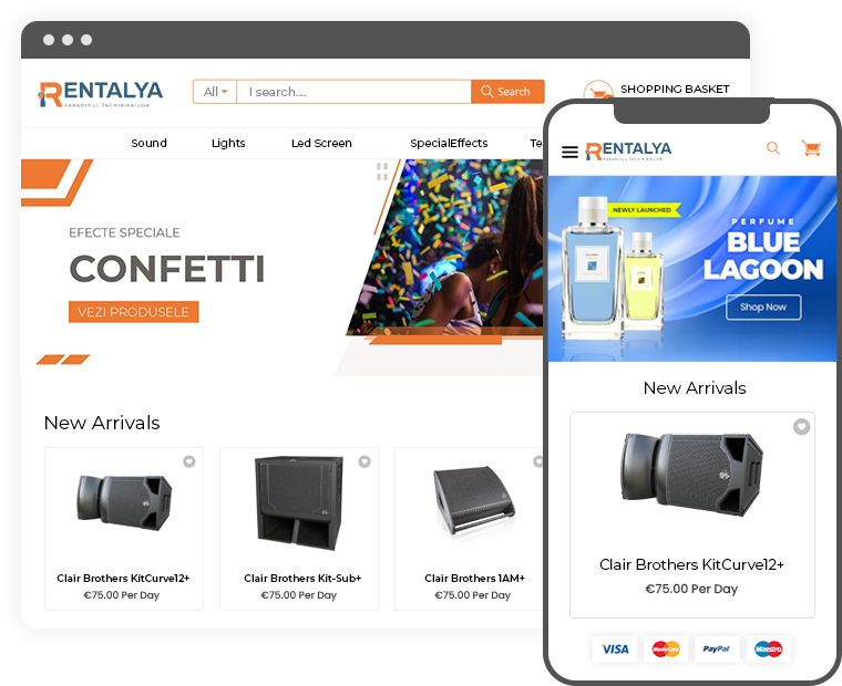 Rentalaya- B2B Event Equipment Rental Platform